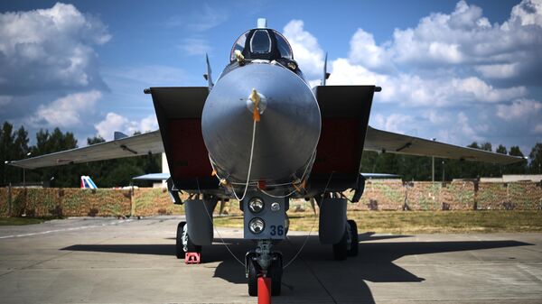 Жаңыланган, күчтөнгөн МиГ-31 истребители. Архив - Sputnik Кыргызстан