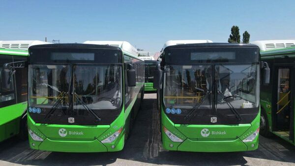 Новык автобусы китайского производства в Бишкеке - Sputnik Кыргызстан