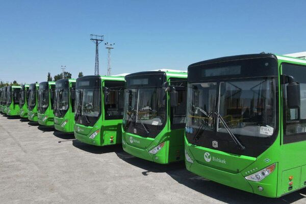 Новые автобусы из Китая выйдут на линии до 15 сентября - Sputnik Кыргызстан