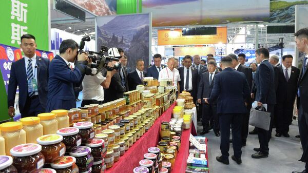 Выставка-ярмарка ЭКСПО Китай — Евразия: товары и торговля — 2023 в Урумчи - Sputnik Кыргызстан