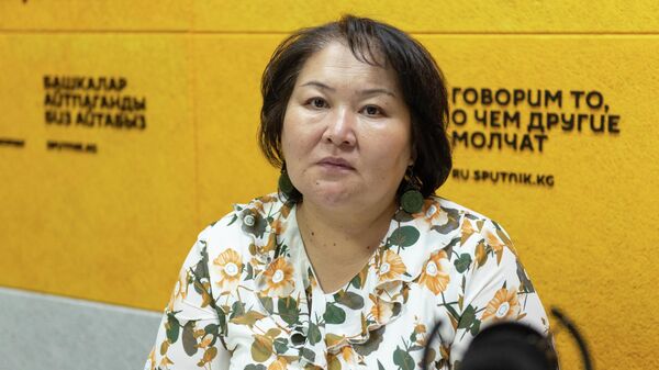 Директор Республиканского центра иммунопрофилактики Гульбара Ишенапысова - Sputnik Кыргызстан