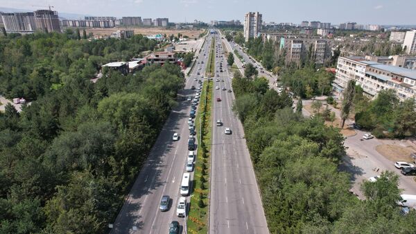 Южная магистраль в Бишкеке. Архивное фото - Sputnik Кыргызстан