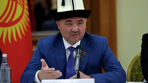 Торага парламента Кыргызстана Нурланбек Шакиев. Архивное фото - Sputnik Кыргызстан