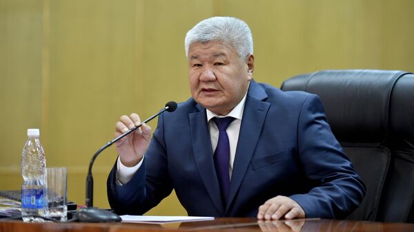 Министр энергетики Кыргызской Республики Таалайбек Ибраев. Архивное фото - Sputnik Кыргызстан