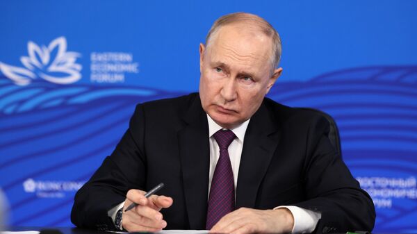 Россия президенти В. Путин VIII Чыгыш экономикалык форумуна катышты - Sputnik Кыргызстан