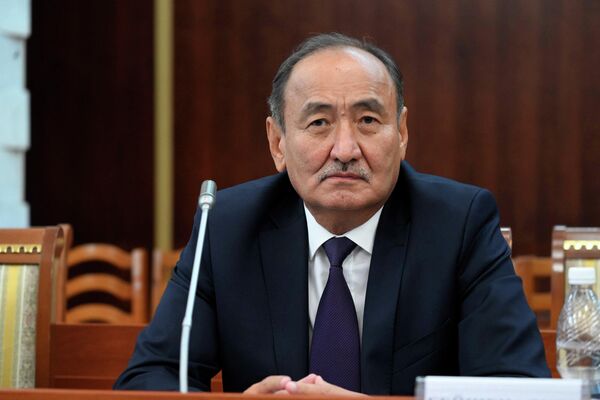 Министром здравоохранения станет Алымкадыр Бейшеналиев - Sputnik Кыргызстан