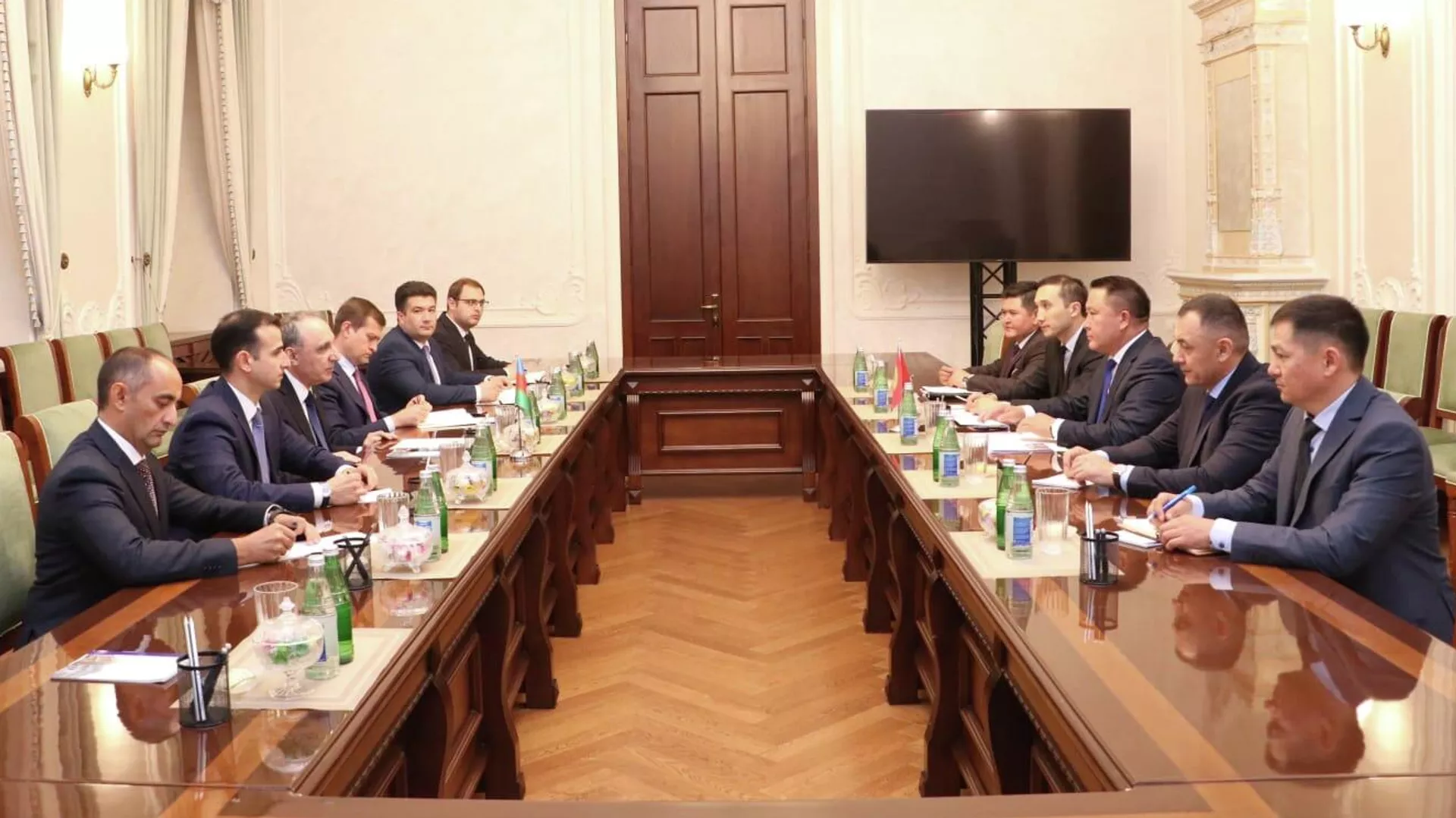 Двусторонняя встреча Курманкула Зулушева с Генеральными прокурорами РФ и Азербайджана