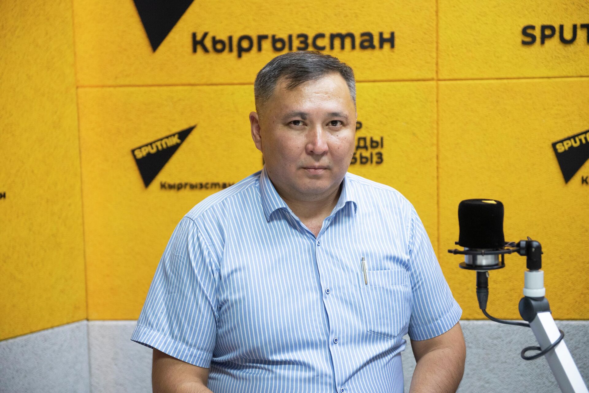 Руководитель департамента электростанций Национального энергетического холдинга Максат Жумабаев - Sputnik Кыргызстан, 1920, 20.09.2023