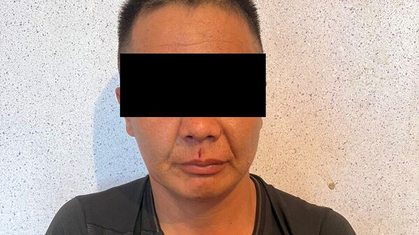Задержание мужчины порезавшего жену в селе Селекционное  - Sputnik Кыргызстан