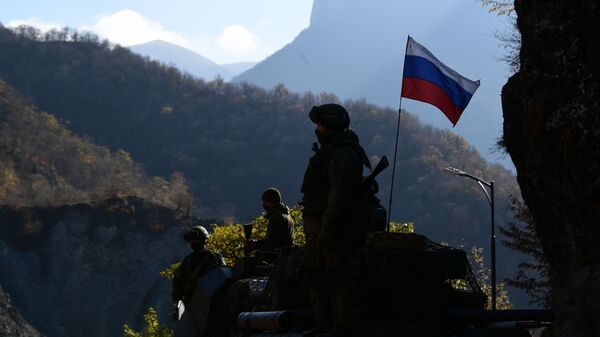 Российские миротворцы в Нагорном Карабахе. Архивное фото - Sputnik Кыргызстан