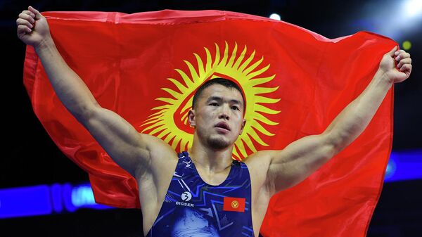 Чемпион мира по борьбе Акжол Махмудов. Архивное фото  - Sputnik Кыргызстан