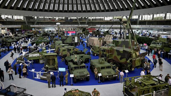  11-й Международная выставка вооружений и военной техники ПАРТНЕР 2023 в Белграде - Sputnik Кыргызстан