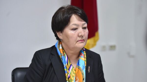 Министра образования Доктургул Кендирбаева. Архивное фото  - Sputnik Кыргызстан