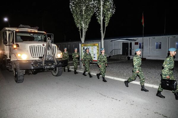 Военнослужащие соседней страны прибыли в Балыкчи, где будут проходить учения - Sputnik Кыргызстан