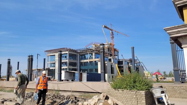 Строительство нового Белого дома в Бишкеке  - Sputnik Кыргызстан