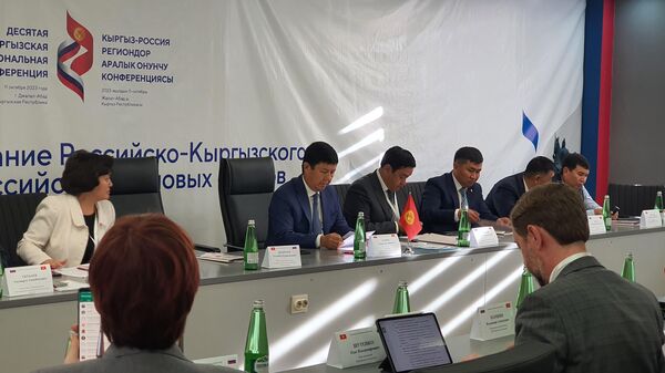 Российско-кыргызская межрегиональная конференция в Джалал-Абаде  - Sputnik Кыргызстан