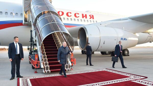 В Кыргызстан с официальным визитом прибыл Владимир Путин - Sputnik Кыргызстан