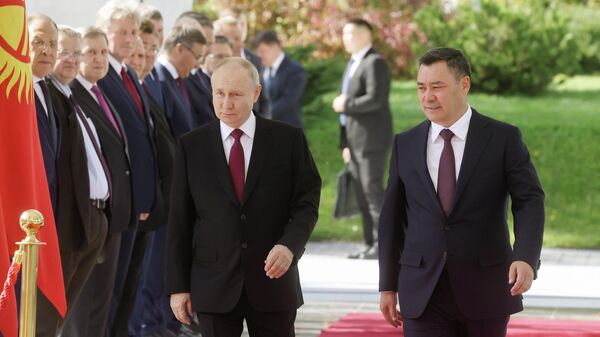 Визит президента РФ В. Путина в Кыргызстан - Sputnik Кыргызстан