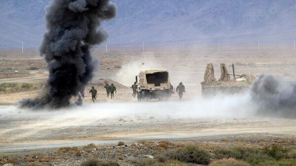 ЖККУнун Бузулгус боордоштук машыгуулары. Архив - Sputnik Кыргызстан