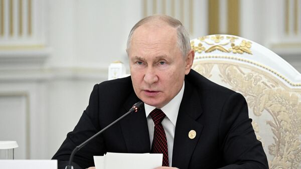 Официальный визит президента РФ В. Путина в Киргизию. День второй - Sputnik Кыргызстан