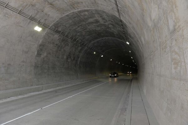 Билдирмеге караганда, жаңы тоннель жолдун 246-чакырымында жайгашкан - Sputnik Кыргызстан