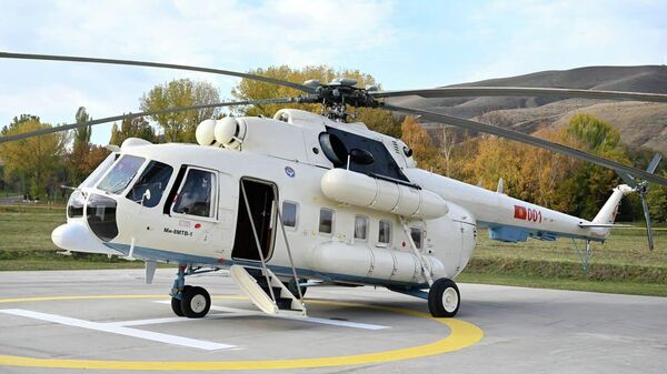 Капитальный ремонт кыргызстанского вертолета МИ-8МТВ-1 в Беларуси 
 - Sputnik Кыргызстан