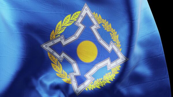 Флаг ОДКБ - Sputnik Кыргызстан