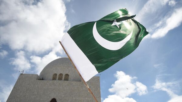 Флаг Пакистана. Архивное фото - Sputnik Кыргызстан