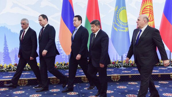 ЕАЭБ премьер-министрлери - Sputnik Кыргызстан