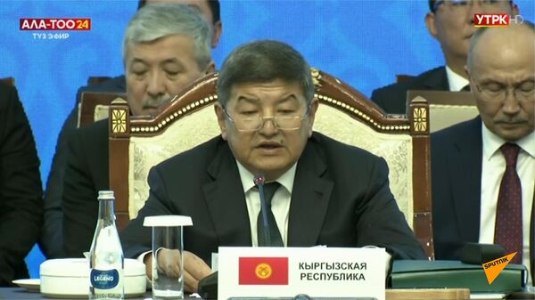 Заседание глав правительств стран-участниц СНГ в расширенном формате — Видео - Sputnik Кыргызстан