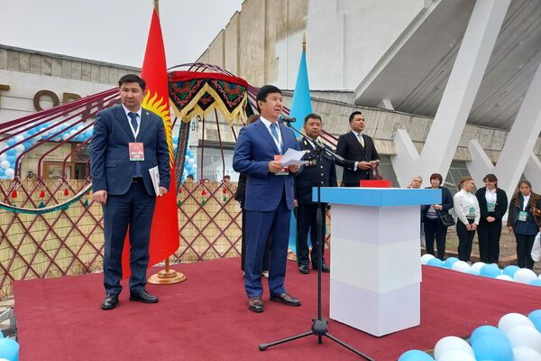 Сегодня, 27 октября, во Дворце спорта начала работу международная универсальная выставка &quot;Кыргызстан EXPO-2023&quot; - Sputnik Кыргызстан