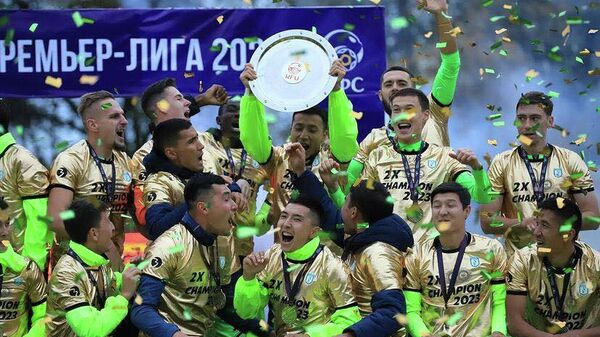 Кантский клуб Абдыш-Ата досрочно стал чемпионом Кыргызстана по футболу - Sputnik Кыргызстан