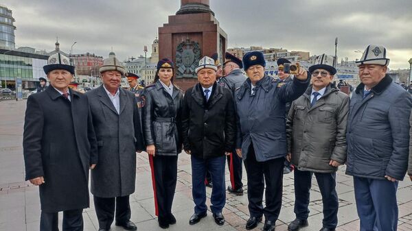 Рабочий визит ветеранов МВД Кыргызстана в Москве - Sputnik Кыргызстан