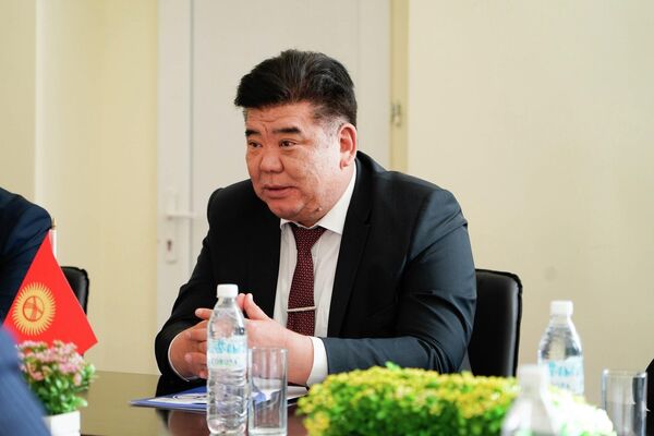 Маданият, маалымат, спорт жана жаштар саясаты министри Алтынбек Максүтов - Sputnik Кыргызстан