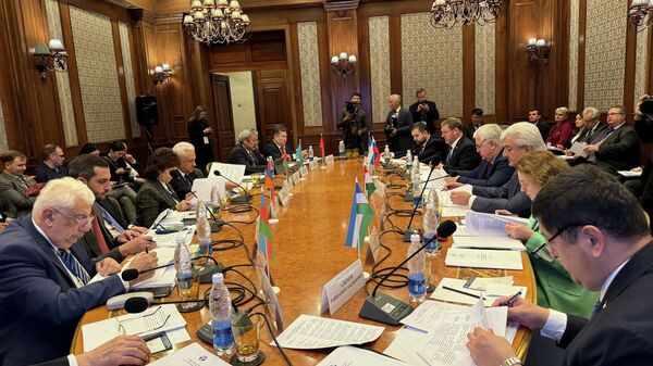 Заседание комиссии по политическим вопросам МПА СНГ в Бишкеке - Sputnik Кыргызстан