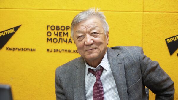 Президент Национальной академии наук КР Канатбек Абдырахматов  - Sputnik Кыргызстан