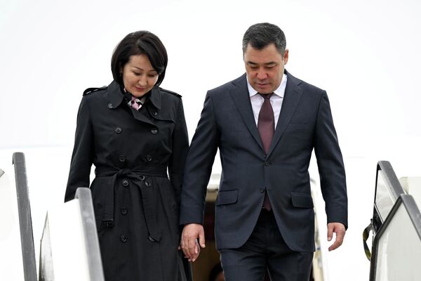 Глава КР Садыр Жапаров с официальным визитом прибыл в Японию, сообщает отдел информационной политики аппарата президента - Sputnik Кыргызстан