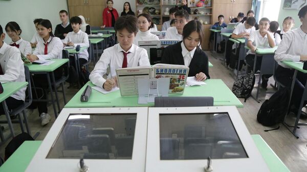 Проект Урок без смартфона в школах Бишкека  - Sputnik Кыргызстан