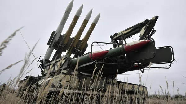 Работа противовоздушной обороны России на Запорожском направлении - Sputnik Кыргызстан