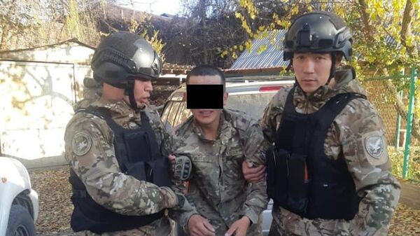 Задержание солдата ВВ МВД, подозреваемый в убийстве сослуживца на Токтогульской ГЭС - Sputnik Кыргызстан