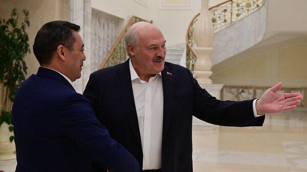 Встреча Садыра Жапарова и Александра Лукашенко в Минске - Sputnik Кыргызстан