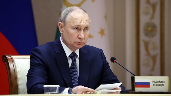 Президент РФ В. Путин принял участие в очередной сессии Совета коллективной безопасности ОДКБ - Sputnik Кыргызстан