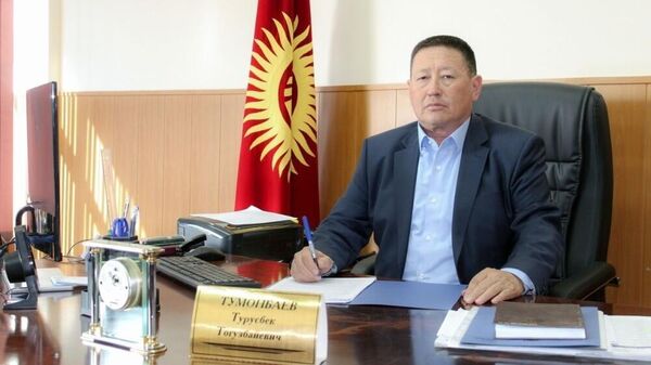  Бишкек асфальт сервистин директору  Турусбек Түмөнбаев - Sputnik Кыргызстан