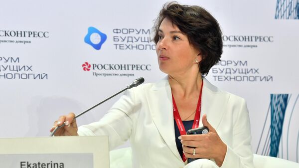 Директор по цифровизации Государственной корпорации по атомной энергии Росатом Екатерина Солнцева - Sputnik Кыргызстан