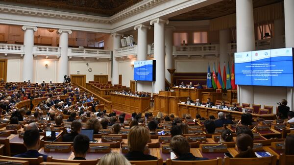 Открытие в Санкт-Петербурге XI Международного форума Евразийская экономическая перспектива - Sputnik Кыргызстан
