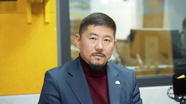 Начальник управления стратегического планирования Министерства экономики и торговли КР Эрмек Ашыров - Sputnik Кыргызстан
