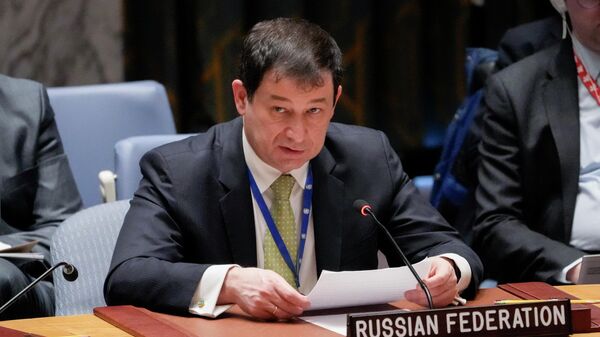 Исполняющий обязанности постоянного представителя России при ООН Дмитрий Полянский - Sputnik Кыргызстан
