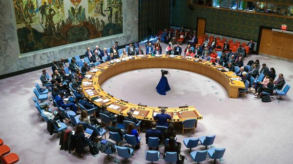Заседание Совета безопасности ООН по ситуации на Ближнем Востоке. Архивное фото  - Sputnik Кыргызстан