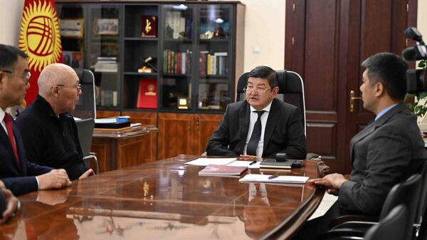 Встреча главы кабмина КР Акылбека Жапарова с китайскими инвесторами - Sputnik Кыргызстан