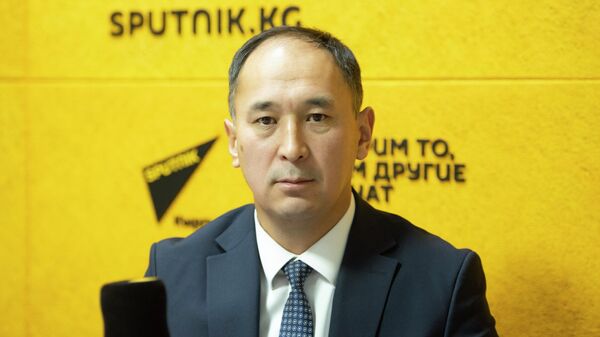 Заместитель министра МЧС КР Азамат Мамбетов  - Sputnik Кыргызстан